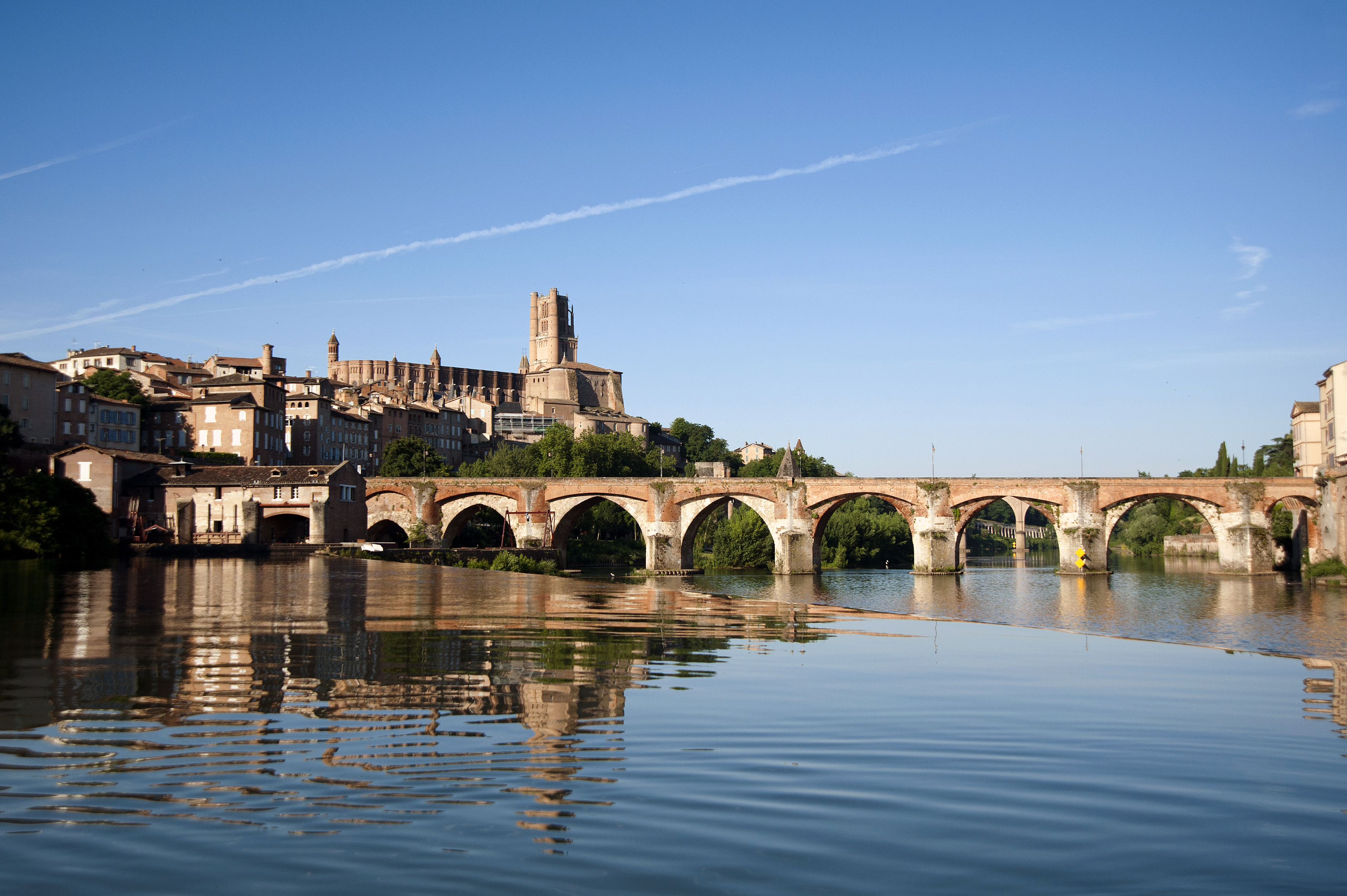 Vue du vignoble sur les hauteurs d'Albi